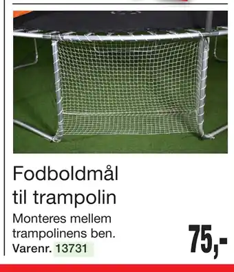 Harald Nyborg Fodboldmål til trampolin tilbud