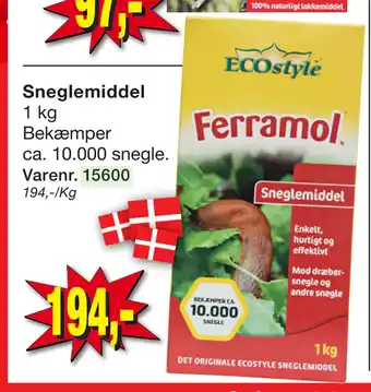 Harald Nyborg Sneglemiddel tilbud