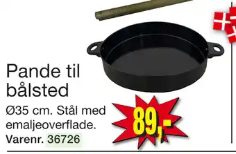 Harald Nyborg Pande til bålsted tilbud