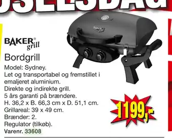 Harald Nyborg Bordgrill tilbud