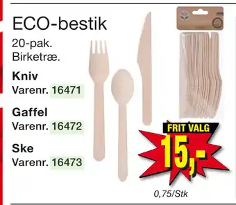 Harald Nyborg ECO-bestik tilbud