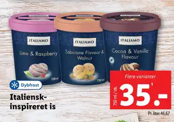 Lidl Italienskinspireret is tilbud
