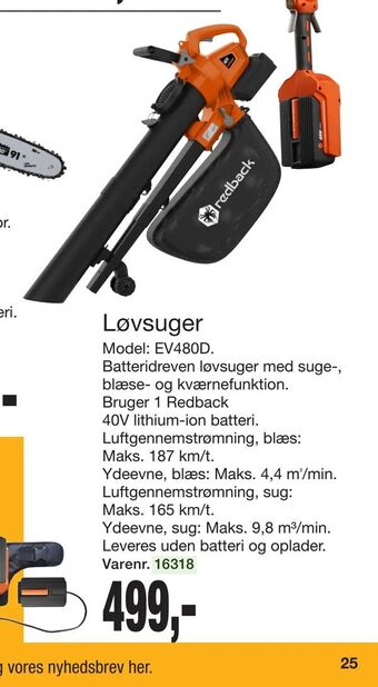 Harald Nyborg Løvsuger tilbud