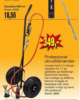 Harald Nyborg Professionel ukrudtsbrænder tilbud