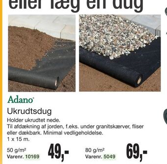 Harald Nyborg Ukrudtsdug tilbud