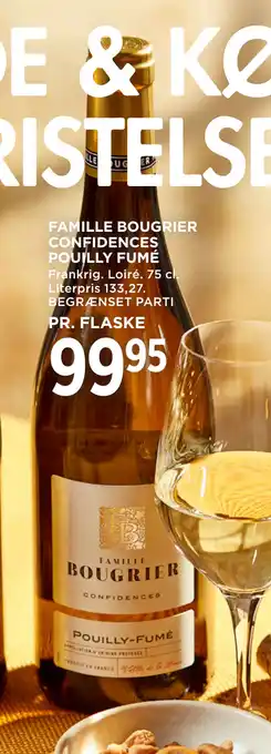 MENY FAMILLE BOUGRIER CONFIDENCES POUILLY FUMÉ tilbud