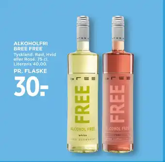 MENY ALKOHOLFRI BREE FREE tilbud