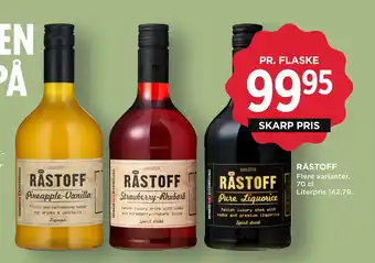 MENY RÅSTOFF tilbud