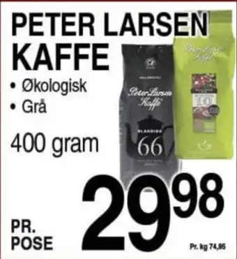 ABC Lavpris PETER LARSEN KAFFE tilbud