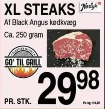 ABC Lavpris XL STEAKS tilbud