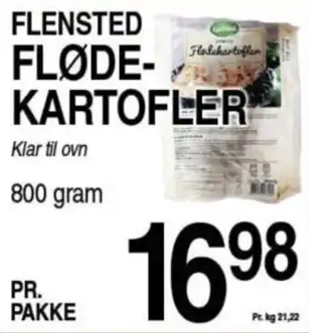 ABC Lavpris FLENSTED FLØDE- KARTOFLER tilbud