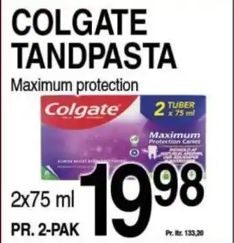 ABC Lavpris COLGATE TANDPASTA tilbud