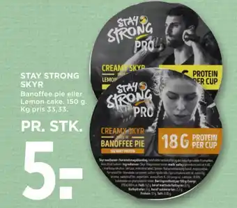 MENY STAY STRONG SKYR tilbud