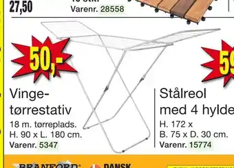 Harald Nyborg Vinge tørrestativ tilbud