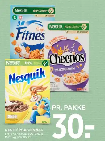 NESTLÉ MORGENMAD