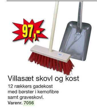 Harald Nyborg Villasæt skovl og kost tilbud