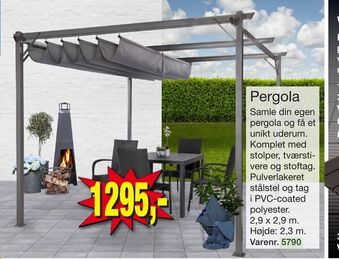Harald Nyborg Pergola tilbud