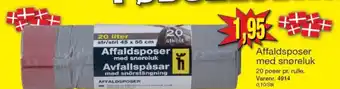 Harald Nyborg Affaldsposer med snøreluk tilbud