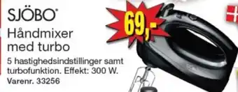 Harald Nyborg Håndmixer med turbo tilbud