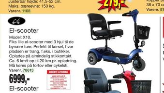 Harald Nyborg El-scooter tilbud
