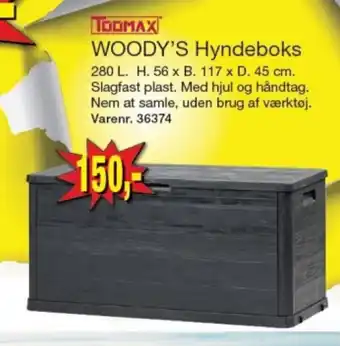 Harald Nyborg WOODY'S Hyndeboks tilbud