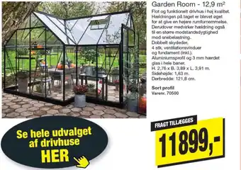 Harald Nyborg Garden Room - 12,9 m² tilbud