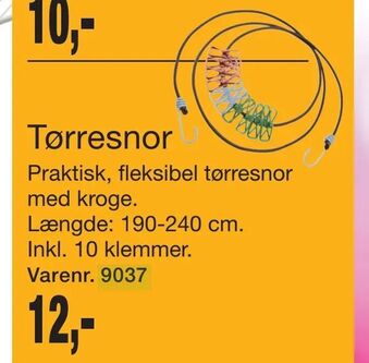 Tørresnor