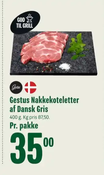 Min Købmand Nakkekoteletter tilbud