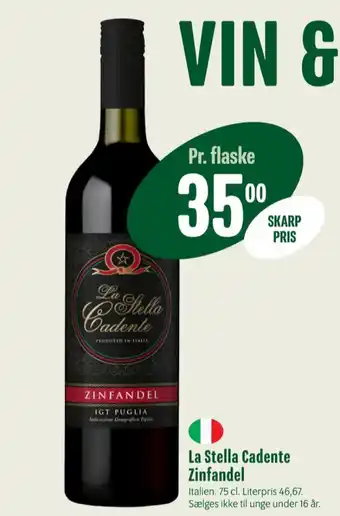 Min Købmand Italiensk Rødvin tilbud