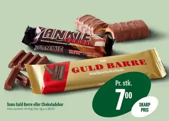 Min Købmand Chokoladebar Mælkechokolade tilbud