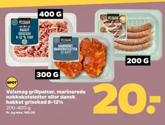 Netto Grillpølser tilbud
