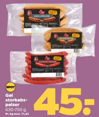 Hotdogpølser