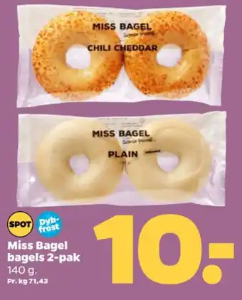 Netto Bagels Plain tilbud