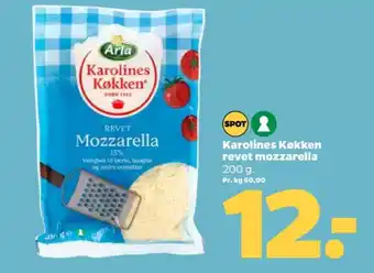Netto Revet ost Mozzarella tilbud