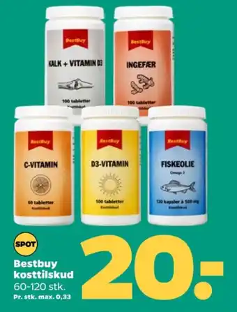 Netto Kosttilskud tilbud