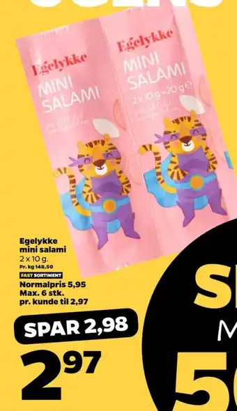 Netto Salami tilbud