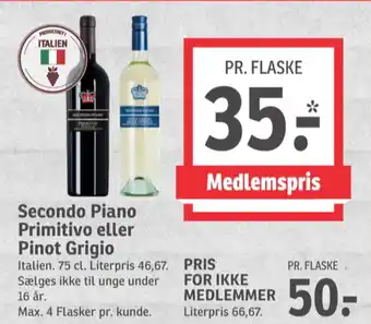 SPAR Italiensk Hvidvin tilbud