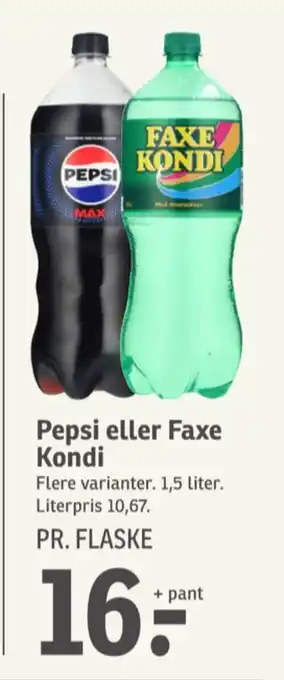 SPAR Cola tilbud