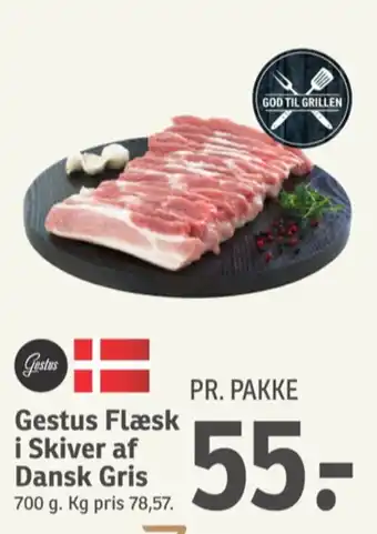 SPAR Flæsk i skiver tilbud