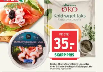 SPAR Laks i skiver tilbud