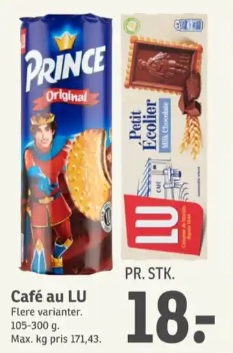 SPAR LU Prince Original Kiks tilbud