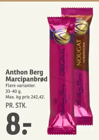 SPAR Marcipanbrød Nougat tilbud