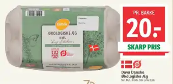 SPAR Økologiske æg M/L tilbud