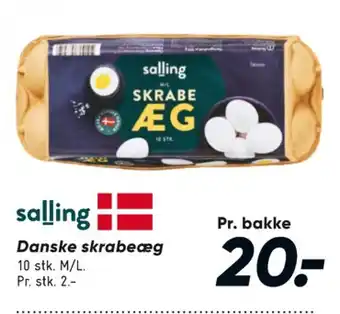 Bilka Skrabeæg M/L tilbud