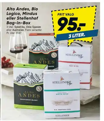 Bilka Sydafrikansk Rødvin tilbud