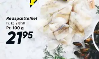 Rødspættefilet