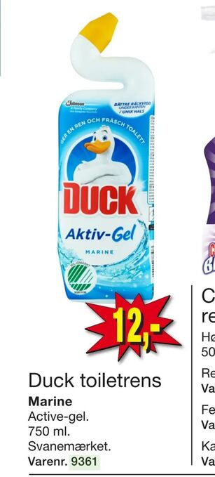 Harald Nyborg Duck toiletrens tilbud