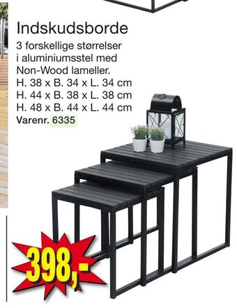 Harald Nyborg Indskudsborde tilbud