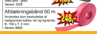 Harald Nyborg Afdækningsbånd 50 m tilbud