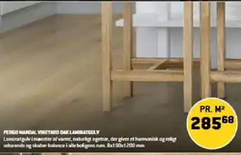 XL-BYG PERGO MANDAL VINEYARD OAK LAMINATGULV tilbud